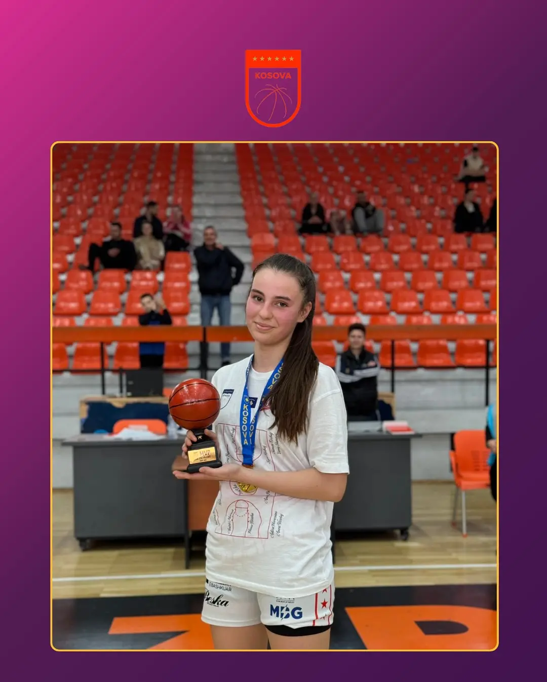 Junior 06 Moni Bau, fitues i Kupës së Kosovës për U14 te vajzat